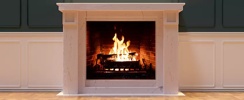 Decorative Electric Fireplace Installation in Asheville, North Carolina