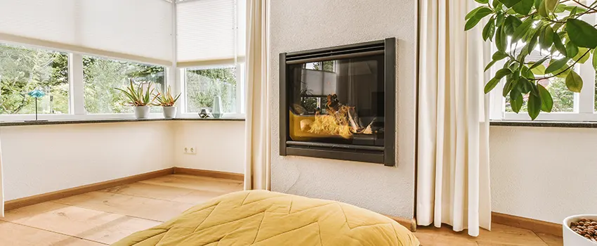 Residential Fireplace Ceramic Glass Installation in Asheville, NC