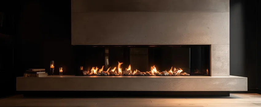 Gas Fireplace Ember Bed Design Services in Asheville, North Carolina