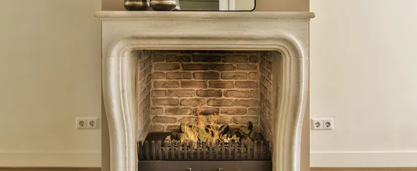 Vintage-style Fireplace Redesign in Asheville, North Carolina