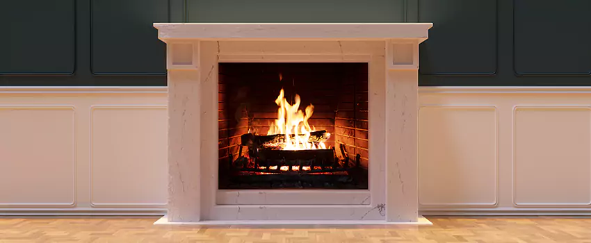 Open Flame Wood-Burning Fireplace Installation Services in Asheville, North Carolina