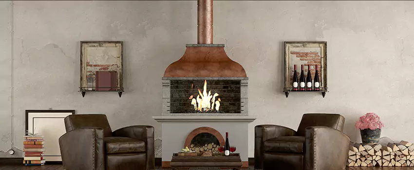Thelin Hearth Products Providence Pellet Insert Fireplace Installation in Asheville, NC