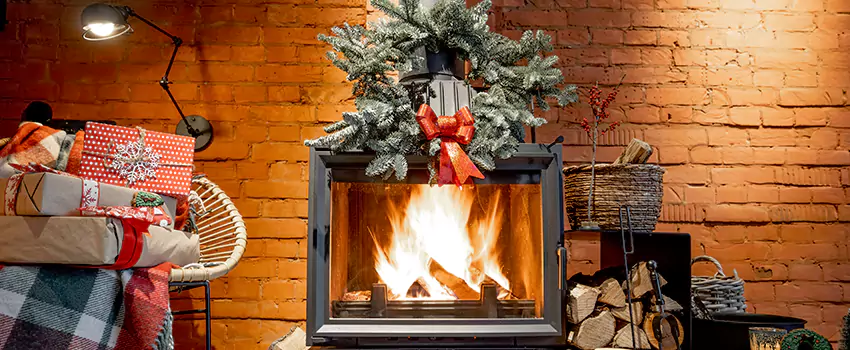 Travis Industries Linear Gas Fireplace Installation in Asheville, North Carolina
