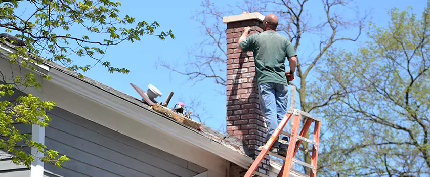 Vinyl and PVC Chimney Flashing Installation in Asheville, NC