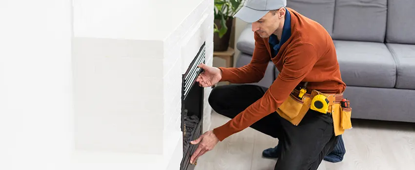 Cost of Fireplace Door Installation Service in Asheville, North Carolina