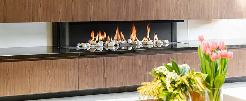 Double-height Fireplace Design Refurbishment in Asheville, North Carolina